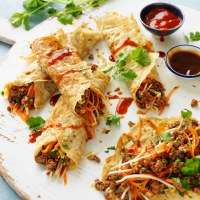 Omelette Spring Rolls